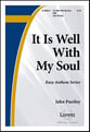 It Is Well with My Soul SAB choral sheet music cover